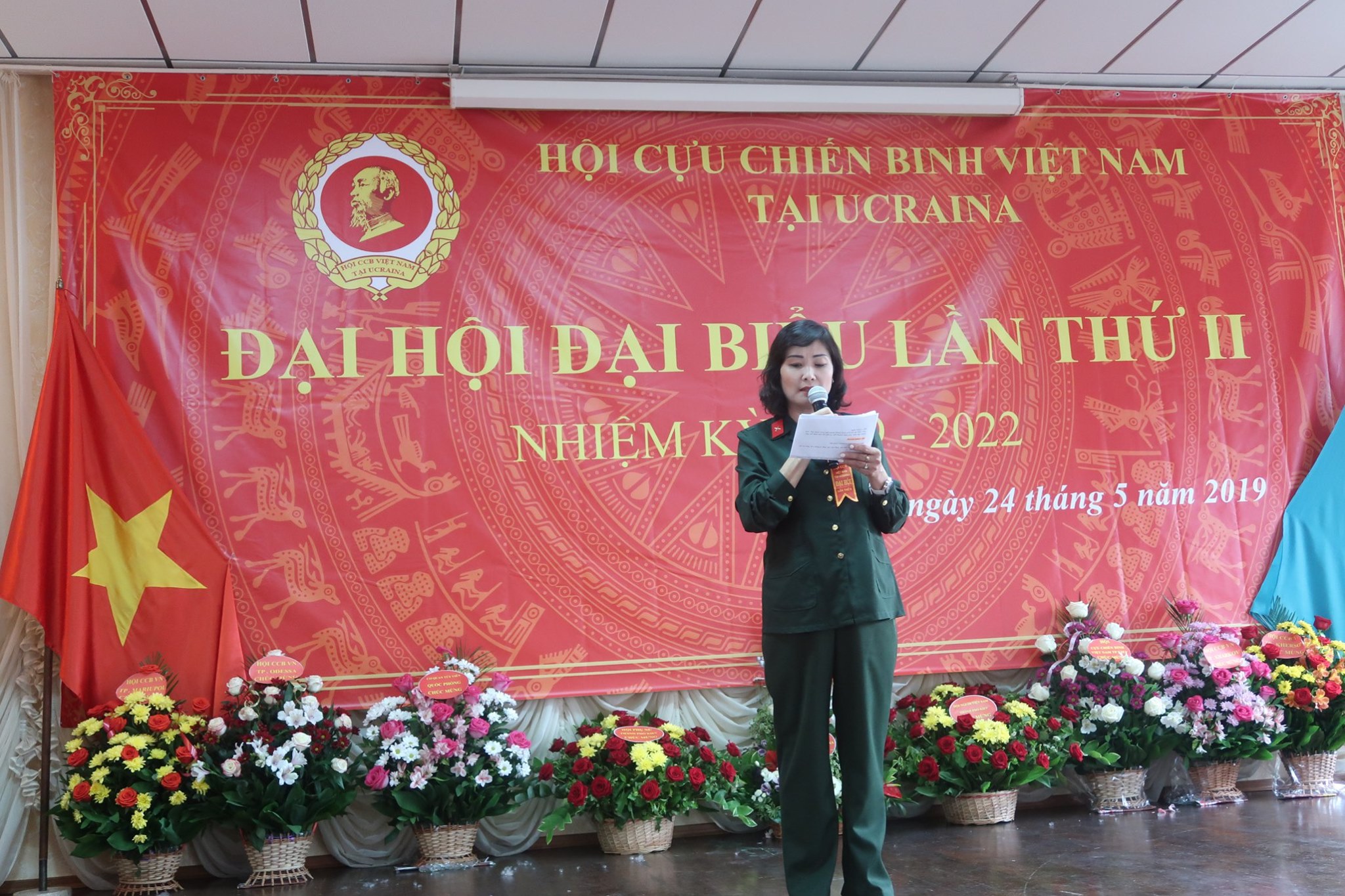 Đại hội đại biểu hội cựu chiến binh lần thứ II người Việt Toàn Ucraina thành công rực rỡ.