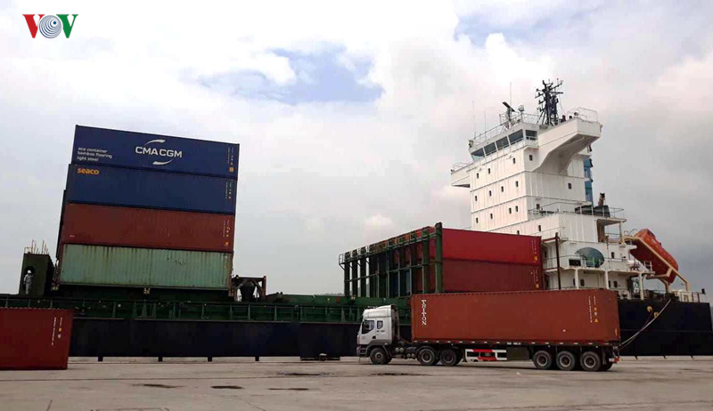 Thanh Hóa đã có tuyến tàu container quốc tế