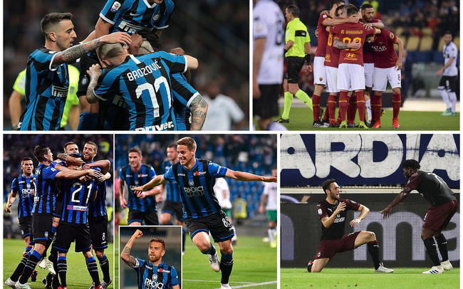 Vòng 38 Serie A: Nghẹt thở cuộc đua giành quyền dự UEFA Champions League!