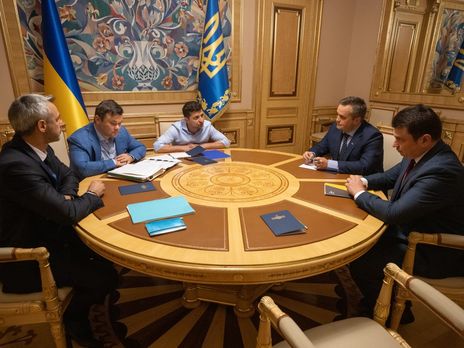 Tổng thống Zelinski gặp lãnh đạo НАБУ và САП