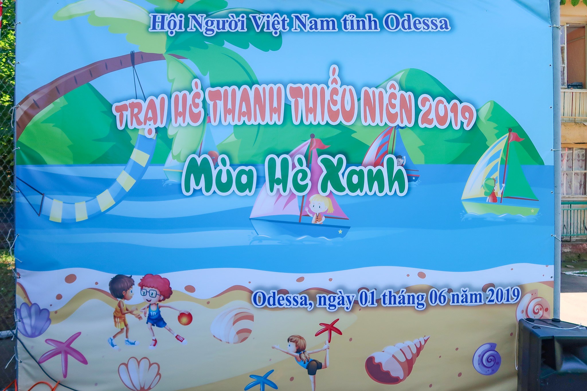 Trại hè thanh thiếu nhi “Mùa Hè Xanh trên đất cảng Odessa”