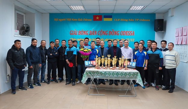 Thông báo về việc tổ chức Giải bóng bàn cộng đồng Odessa mùa hè 2019