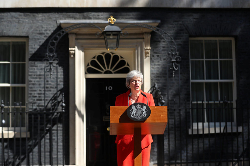 Bà Theresa May từ chức lãnh đạo đảng Bảo thủ
