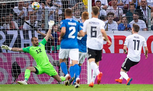 Đức thắng Estonia 8-0 ở vòng loại Euro 2020
