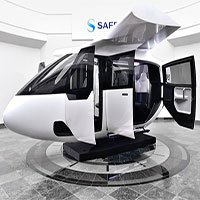 Cận cảnh nội thất taxi bay chở khách đầu tiên của Uber
