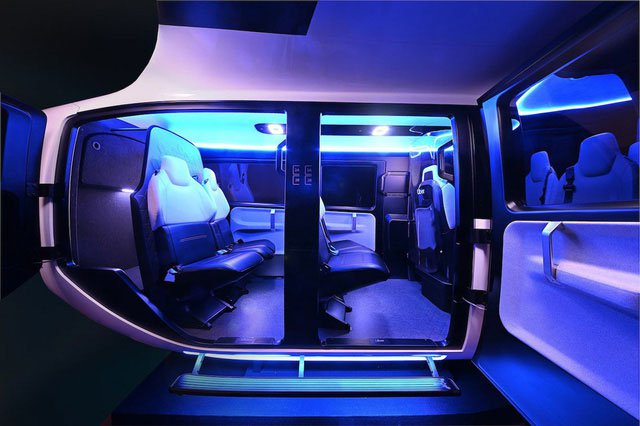 Cận cảnh nội thất taxi bay chở khách đầu tiên của Uber