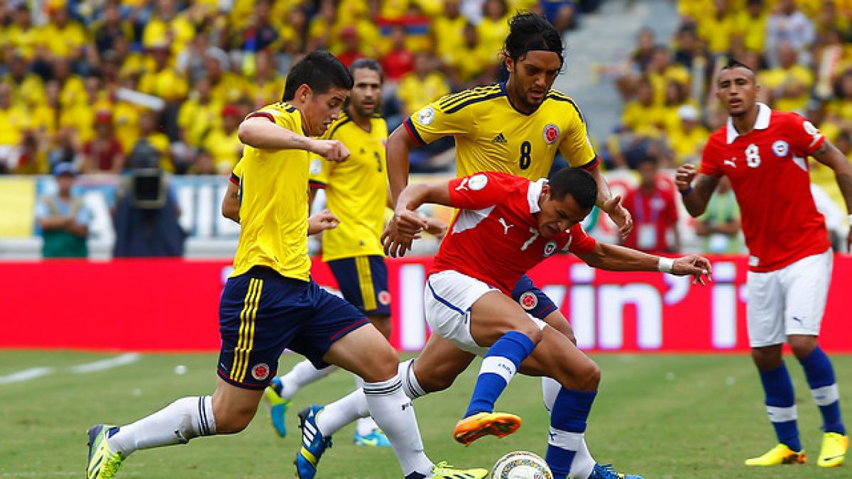 Colombia vs Chile: Đại chiến Nam Mỹ