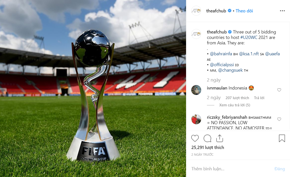3 nước Đông Nam Á chạy đua đăng cai World Cup