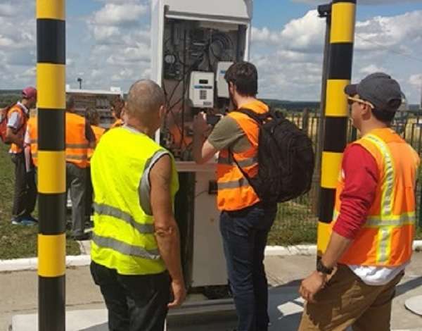 Trên biên giới với Nga, Ukraine lắp đặt hệ thống kiểm tra hạt nhân