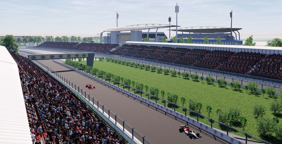Phối cảnh những góc cua hiểm của Grand Prix Việt Nam