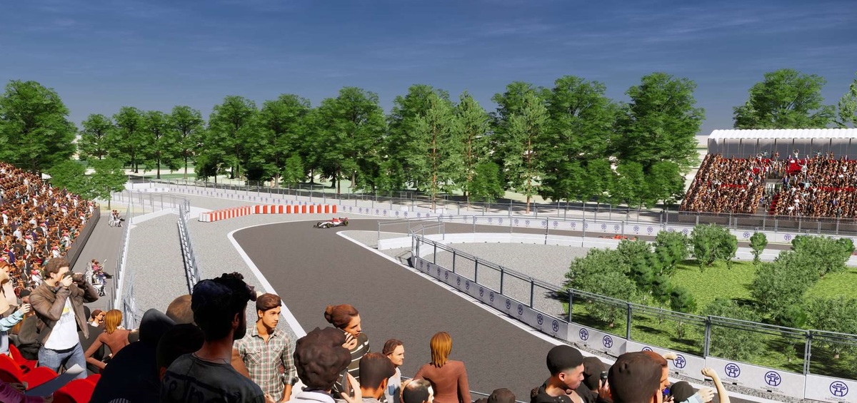 Phối cảnh những góc cua hiểm của Grand Prix Việt Nam