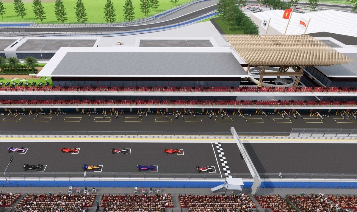 Phối cảnh những góc cua hiểm của Grand Prix Việt Nam