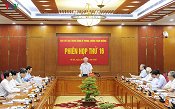 Tổng Bí thư Nguyễn Phú Trọng: 'Ai dao động trong chống tham nhũng thì báo cáo xin thôi'