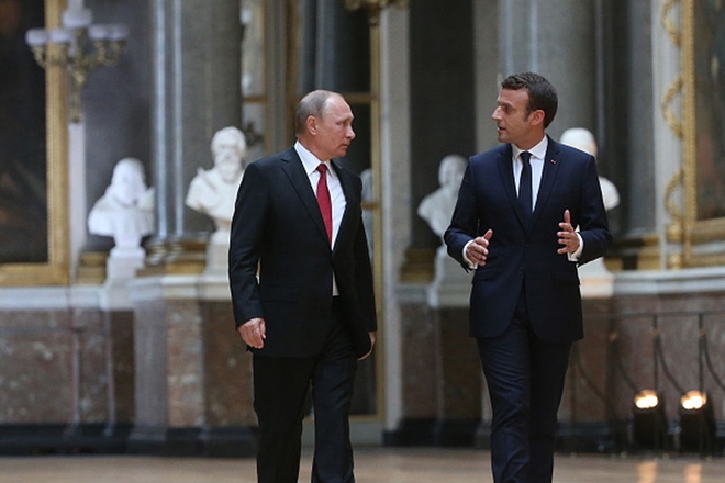 Tổng thống Pháp mời ông Putin tới thăm trước thềm thượng đỉnh G7