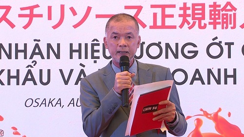 Tương ớt Việt Nam lần đầu xuất khẩu sang Nhật Bản