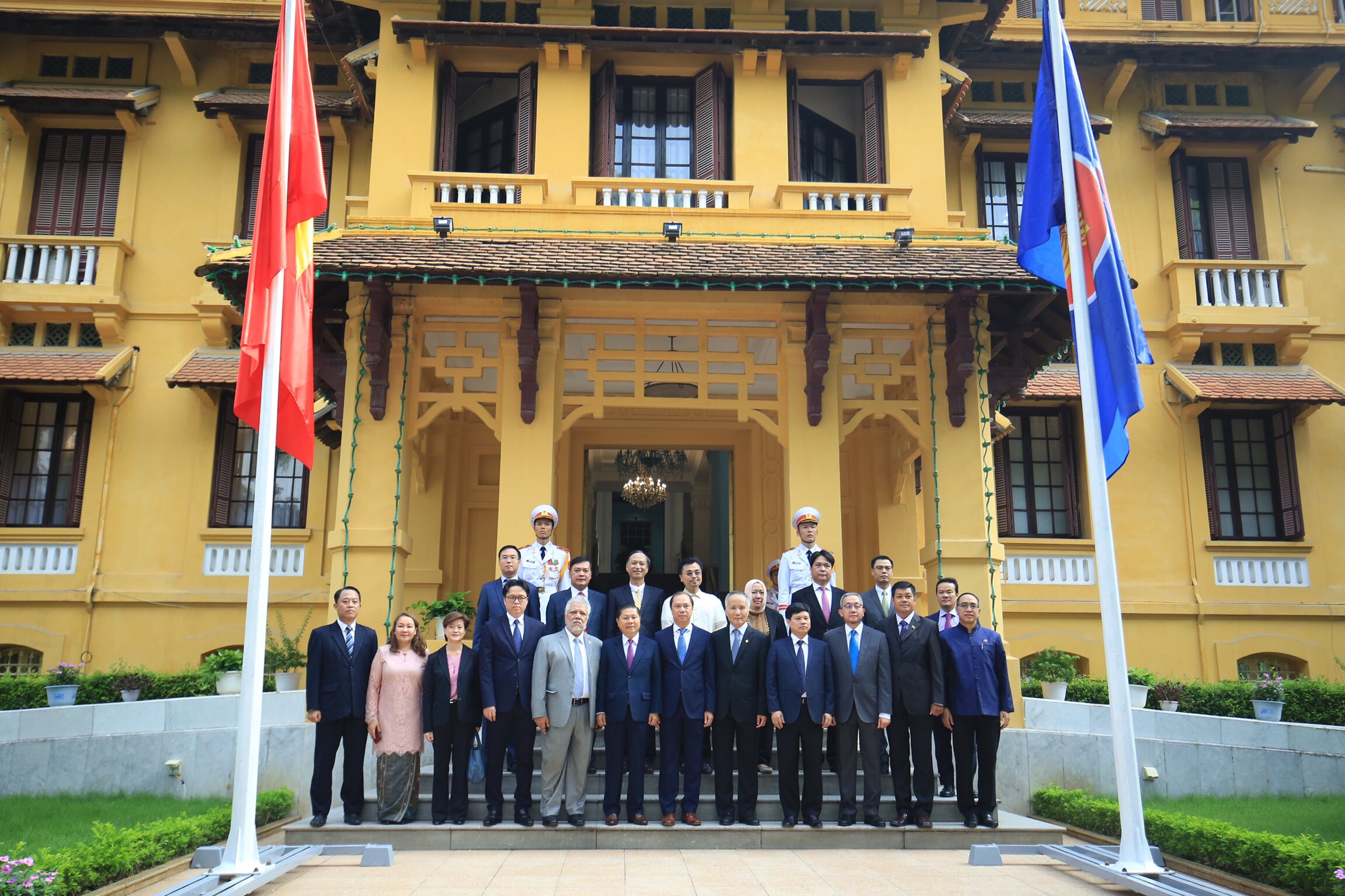 Lễ Thượng cờ ASEAN tại Hà Nội