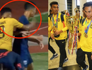Đội trưởng U15 Malaysia giải thích lý do đấm ngôi sao U15 Thái Lan