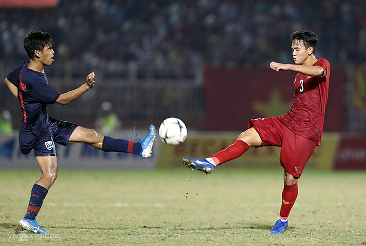 Việt Nam hoà Thái Lan ở giải U18 Đông Nam Á