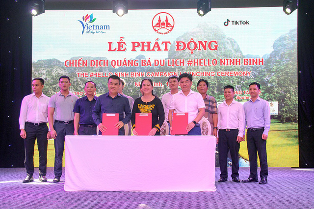 Ninh Bình quảng bá hình ảnh Tràng An, Bái Đính... đến 12 triệu người dùng Tik Tok