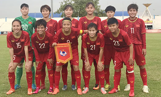 Việt Nam hạ Campuchia 10-0 ở giải bóng đá nữ Đông Nam Á