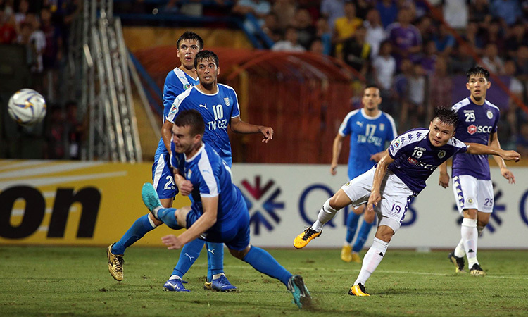 Hà Nội thắng lượt đi bán kết liên khu vực AFC Cup 2019