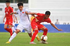 Hạ Myanmar, U15 Việt Nam tranh ngôi vô địch với U15 Hàn Quốc