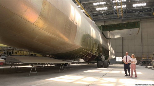 Ukraine hoàn thiện vận tải cơ khổng lồ An-225 Mriya đang dở dang để giao cho Trung Quốc