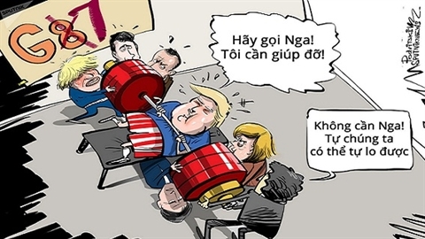G7+Nga: Hồi kết cuộc hôn nhân chính trị gượng ép