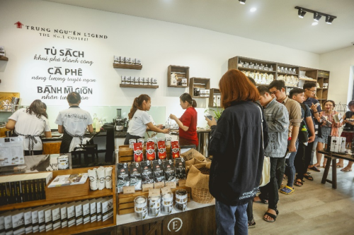 Trung Nguyên phát triển chuỗi cửa hàng E-Coffee