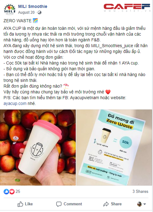 Startup cho mượn ly bằng sợi tre: Mỗi phút có 12.000 ly nhựa thải ra môi trường, một hành động nhỏ hàng ngày cũng tạo ra sự thay đổi mạnh mẽ
