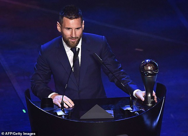 Messi giành giải Cầu thủ xuất sắc nhất năm