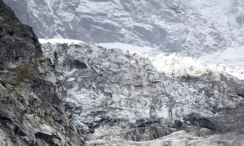 Sông băng trên núi Mont Blanc có nguy cơ sụp đổ