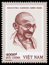 Phát hành đặc biệt bộ tem về Mahatma Gandhi