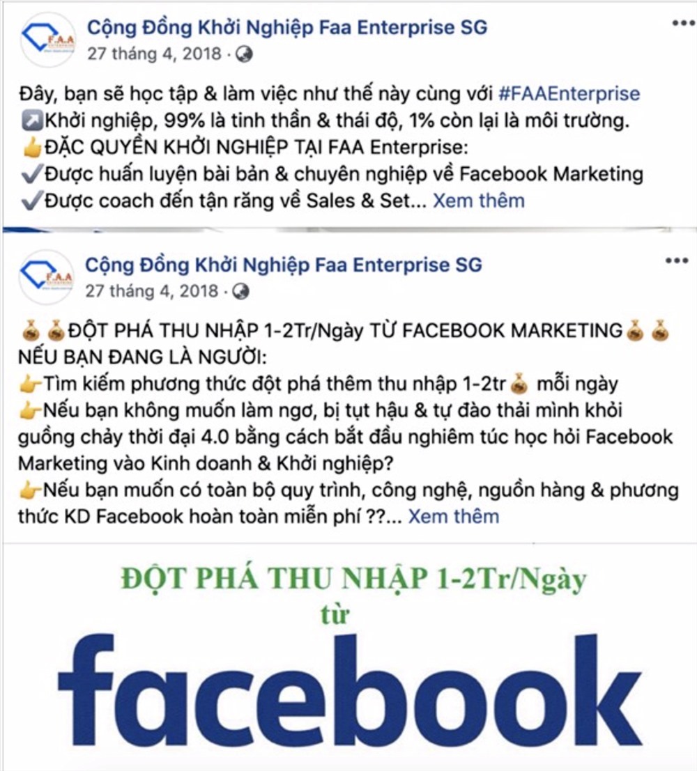 Giăng bẫy lừa, dụ người trẻ khởi nghiệp bằng 'thần dược'