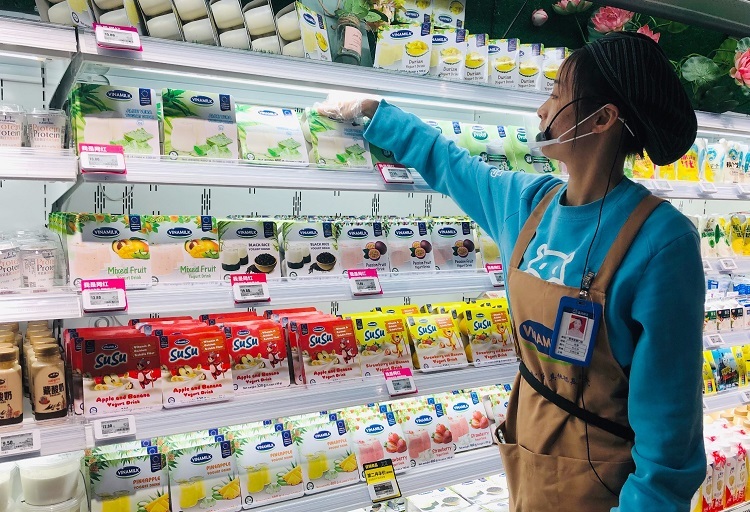 Sữa chua Vinamilk vào chuỗi siêu thị của Alibaba tại Trung Quốc