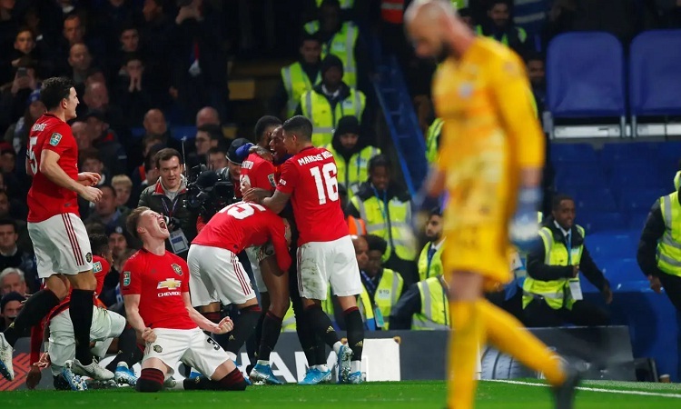 Man Utd lần thứ hai đánh bại Chelsea mùa này