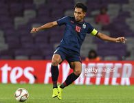 Teerasil Dangda tỏ ra thận trọng trước cuộc đối đầu với đội tuyển Việt Nam