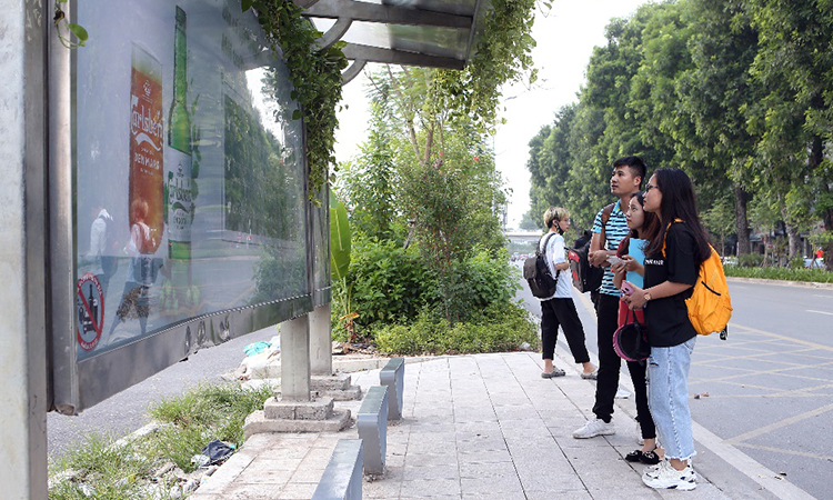 "Bến xe buýt xanh" là ý tưởng mới nhất của thương hiệu bia đến từ Đan Mạch Carlsberg