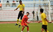 Malaysia hòa Myanmar ở trận ra quân SEA Games