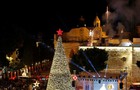 Thắp sáng cây thông ở Bethlehem, chính thức bắt đầu mùa Giáng sinh