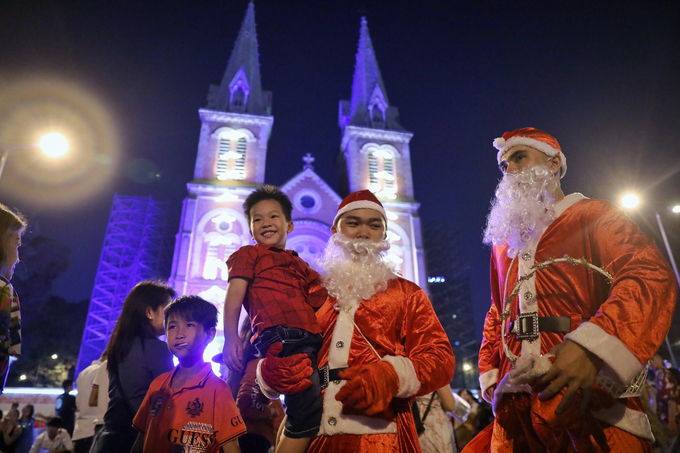 Người Hà Nội, Sài Gòn đón Noel