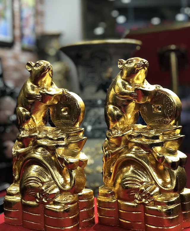 Chơi Tết sang, đại gia xuống tay 3 triệu rinh chuột vàng