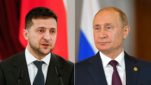 Ông Zelensky và ông Putin chúc mừng nhau nhân dịp Năm mới