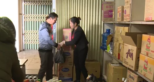 Cửa hàng giá gốc cho người lao động ở Bắc Giang