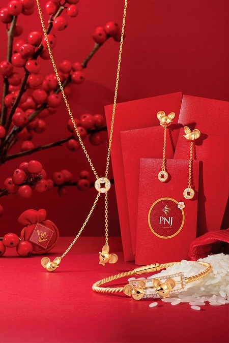 PNJ tung chuột vàng tài lộc ngày Thần Tài