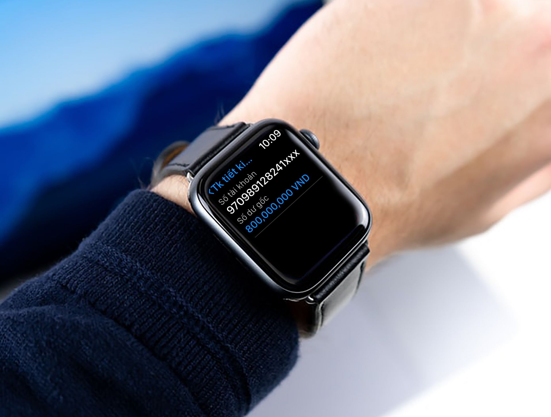 Ứng dụng ngân hàng trên Apple Watch - Bước tiến mới trong cuộc đua phát triển dịch vụ ngân hàng số