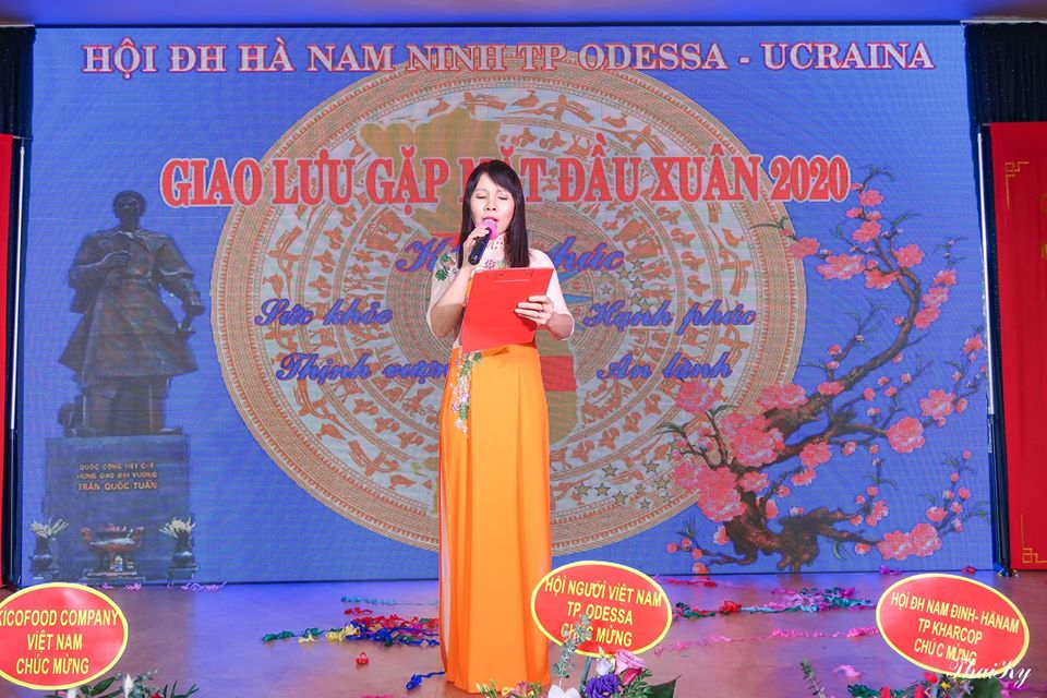 Giao lưu gặp gỡ xuân Canh Tý của hội đồng hương Hà Nam Ninh thành phố Odessa - Ucraina