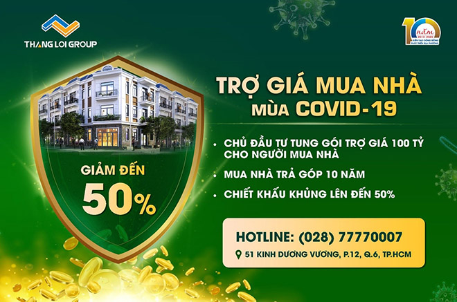 Mùa dịch Covid-19, bất động sản được hỗ trợ tối đa từ chủ đầu tư