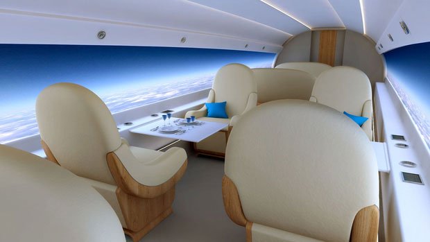 Máy bay… “trong suốt” sắp ra mắt trong tương lai,