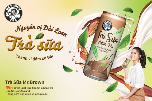 Cơn sốt mang tên “Trà sữa đóng lon Mr.Brown”